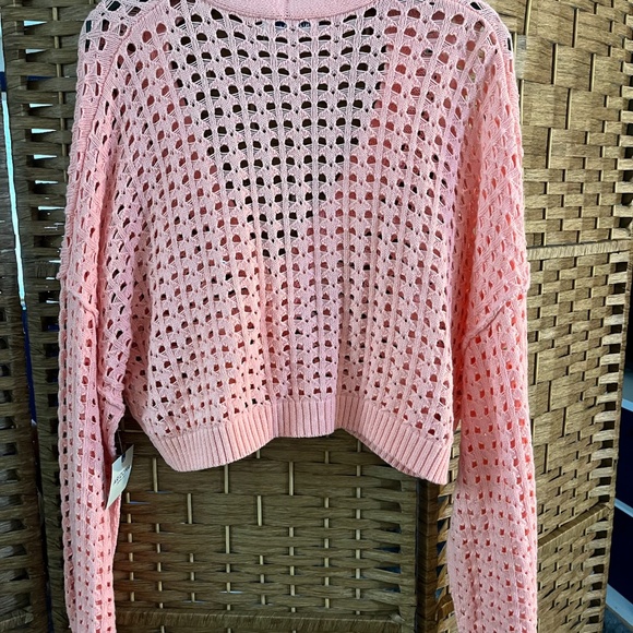 NWT Arizona Pink Crop Camisole Size Large - Picture 5 of 5